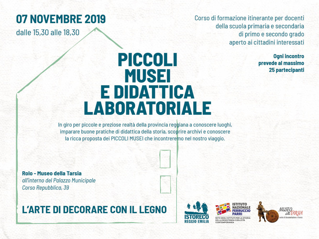 L’arte di decorare il legno – Piccoli musei e didattica laboratoriale