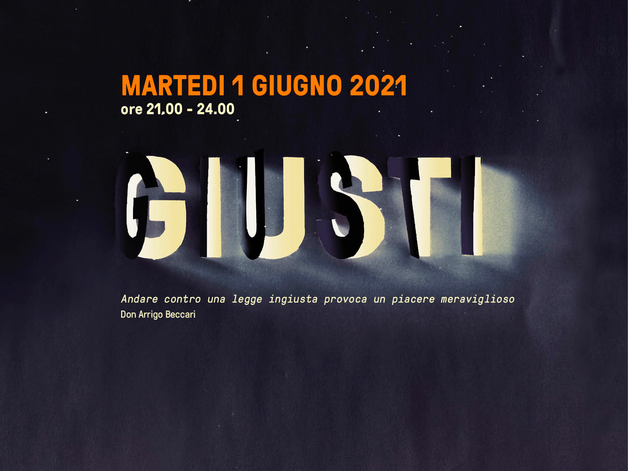 Il documentario “Giusti” premiato e disponibile liberamente dalle 21 alle 24 del 1 giugno
