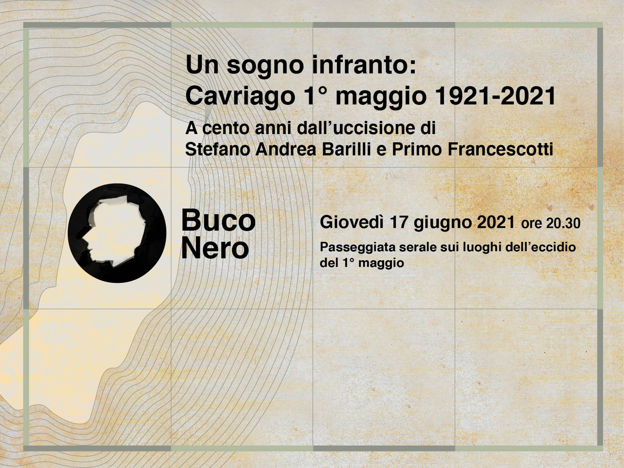 Buco Nero, il 17 giugno passeggiata serale sui luoghi dell’eccidio di Cavriago