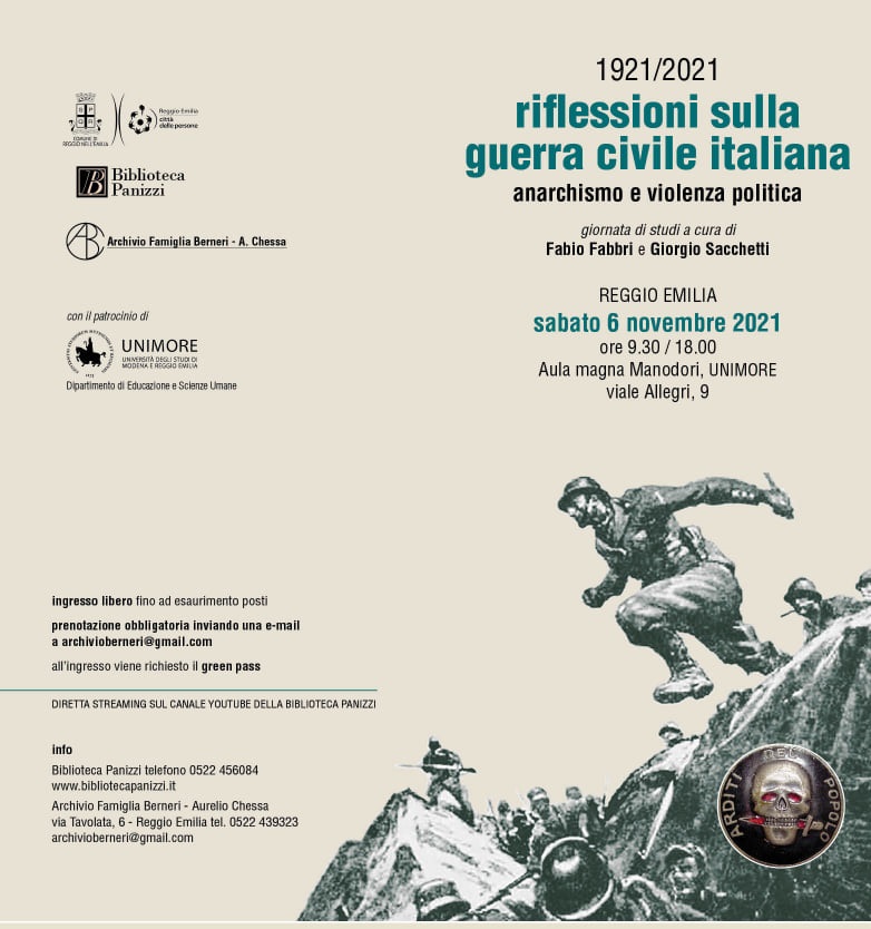 “1921-2021: riflessioni sulla guerra civile italiana”