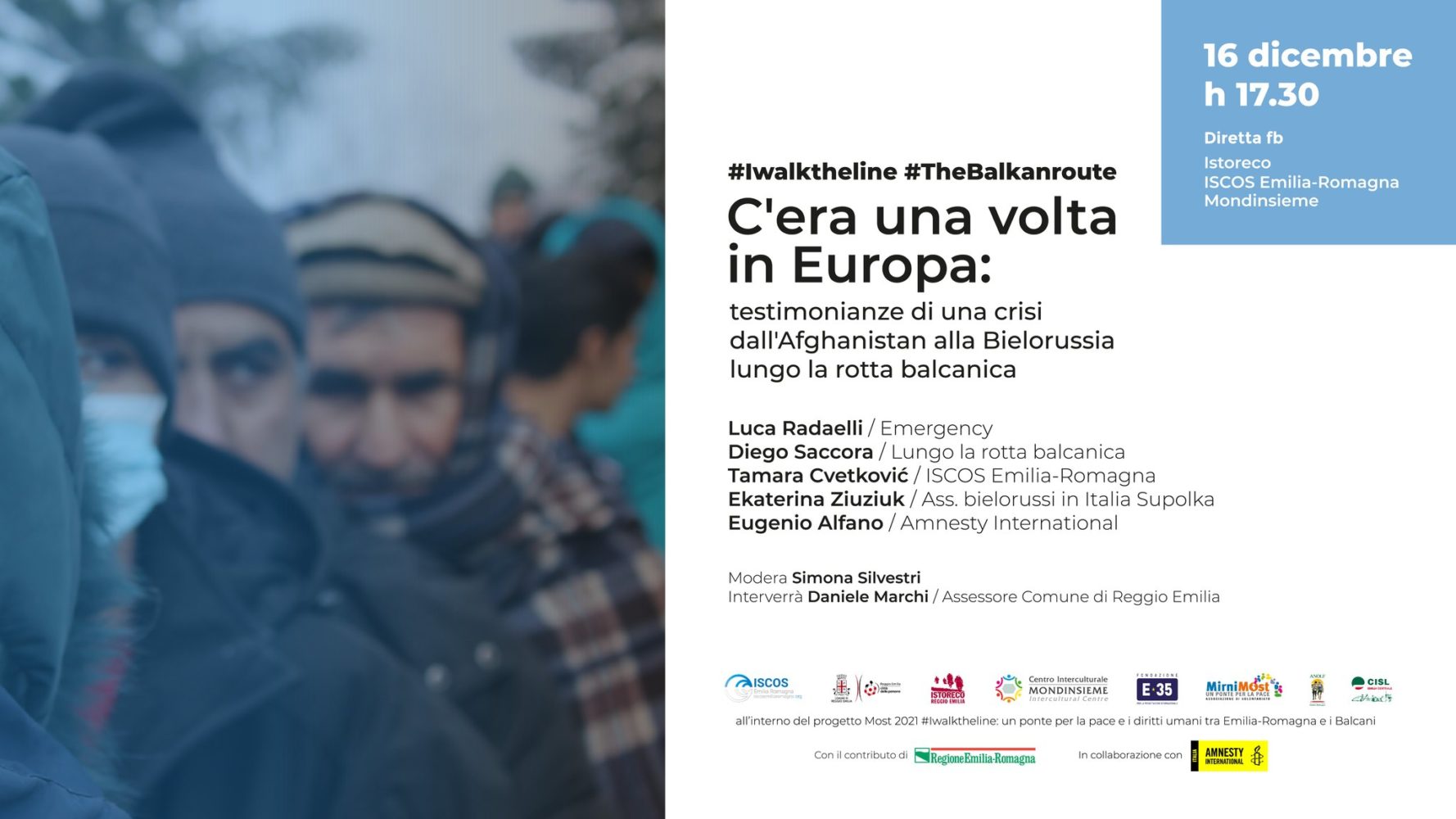 C’era una volta in Europa: testimonianze di una crisi dall’Afghanistan alla Bielorussia