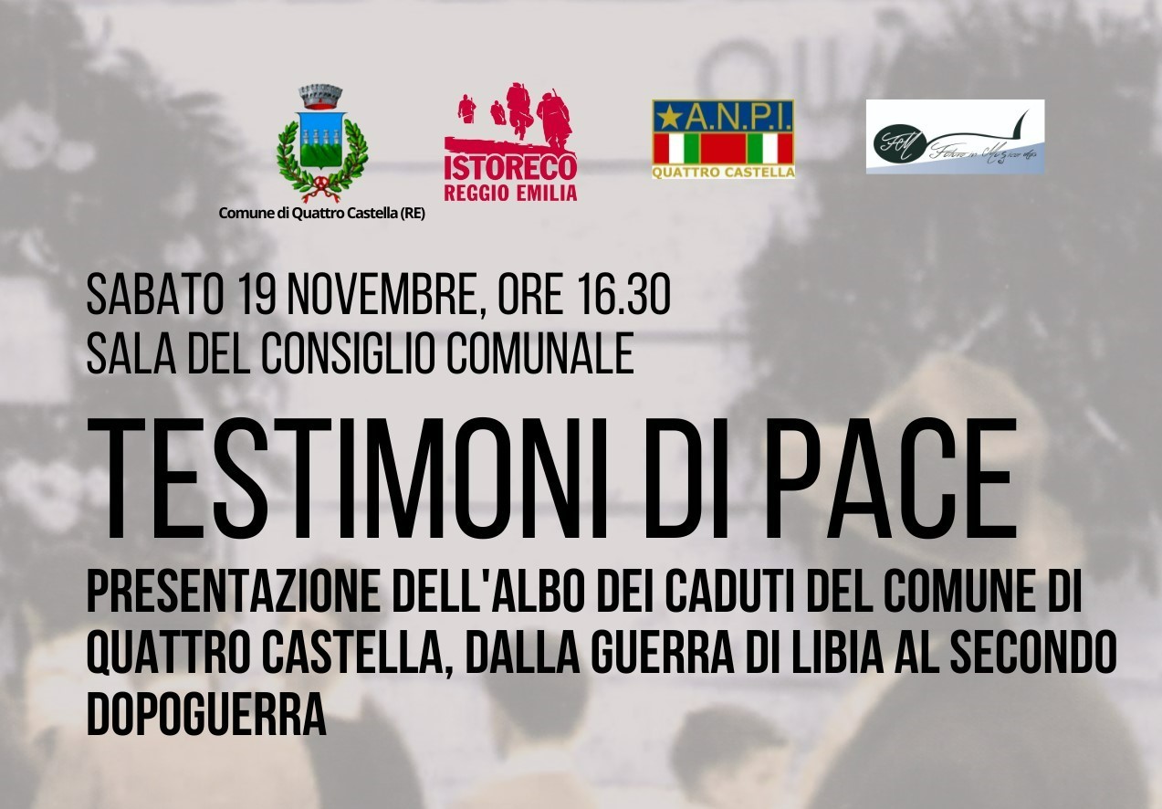 Presentazione Albo dei Caduti di Quattro Castella