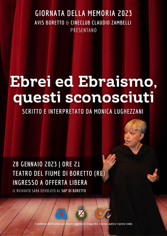 A teatro con Avis Boretto per il Giorno della Memoria