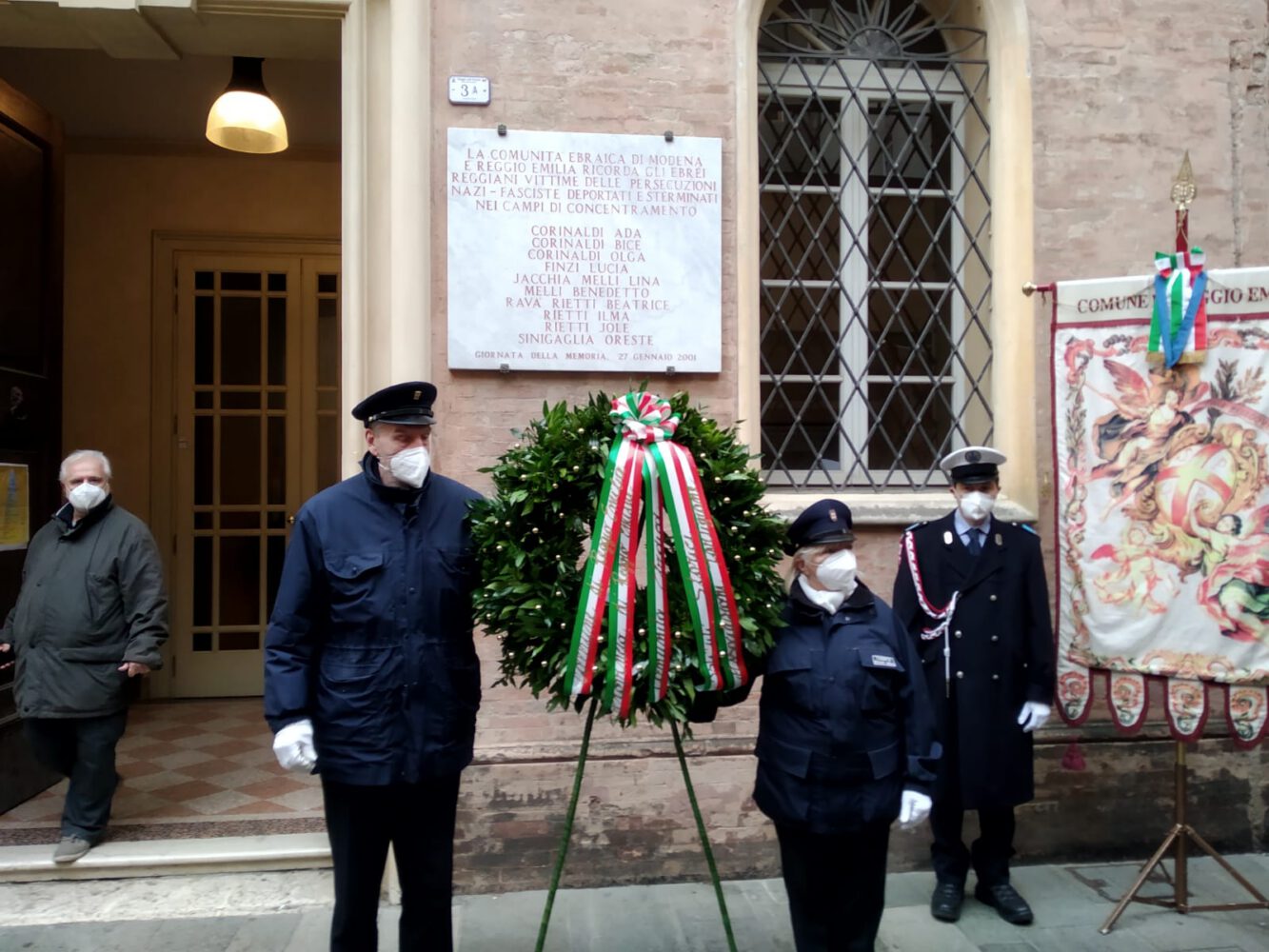 Le celebrazioni del Giorno della memoria a Reggio Emilia