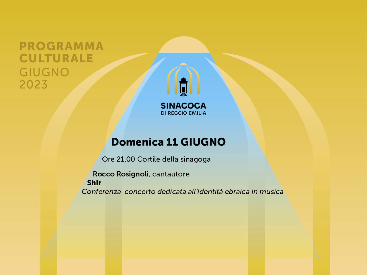 Conferenza-concerto dedicata all’identità ebraica in musica