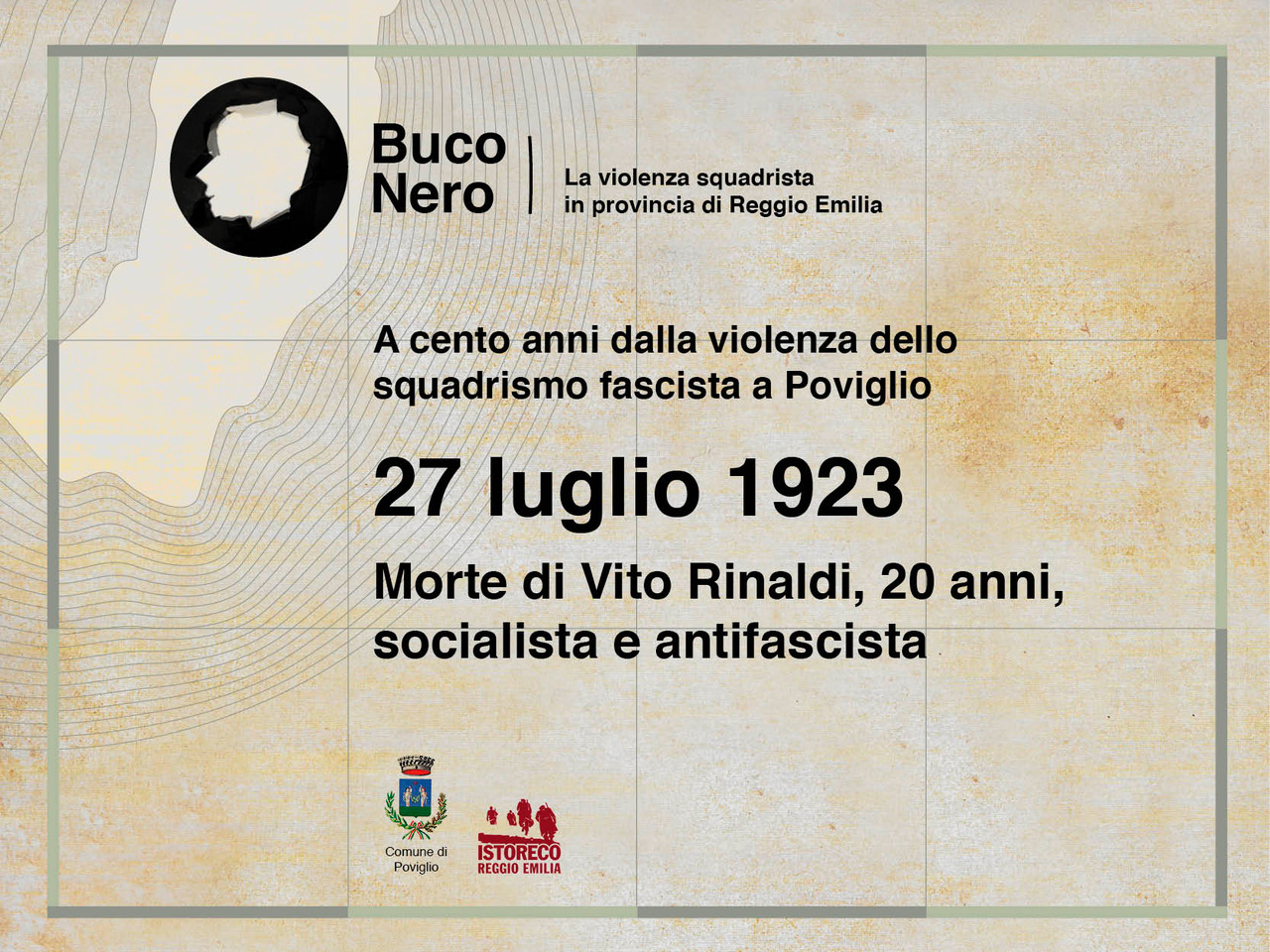 Buco nero a Poviglio – 27 luglio 1923 – Morte di Vito Rinaldi, socialista, antifascista