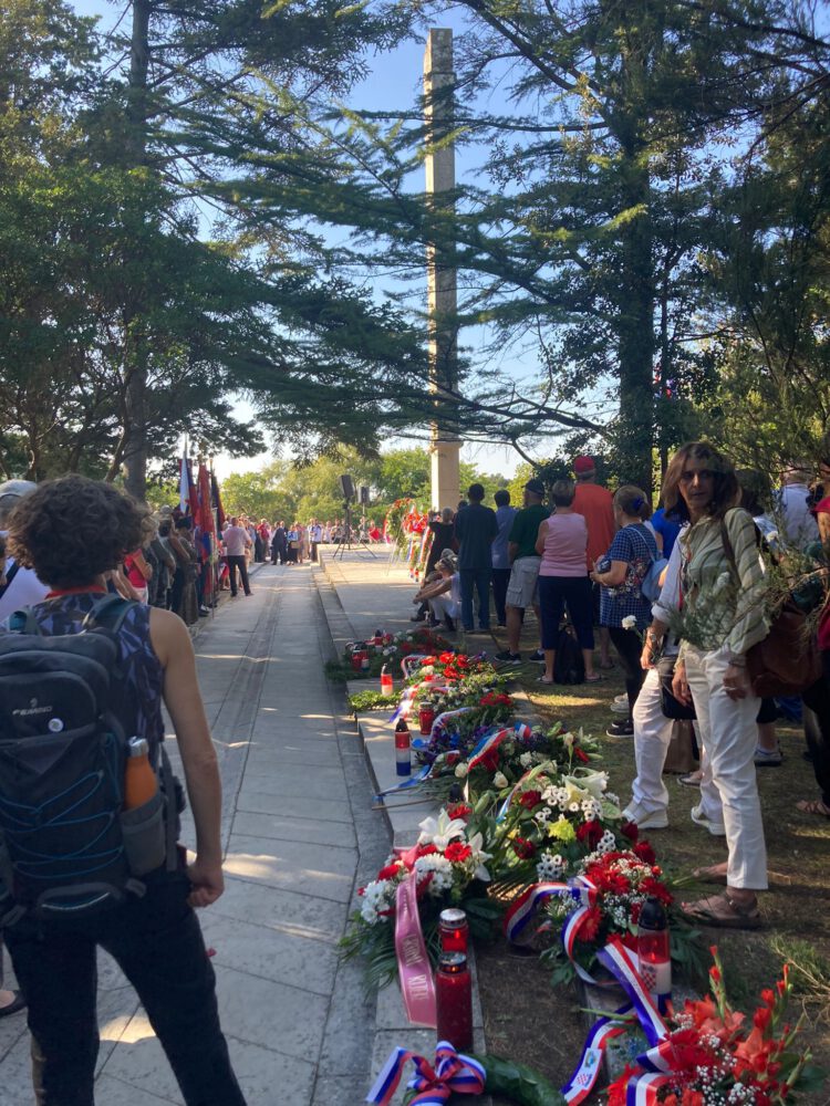 Viaggio ad Arbe, partecipazione alla alla commemorazione per l’80esimo della liberazione del campo fascista