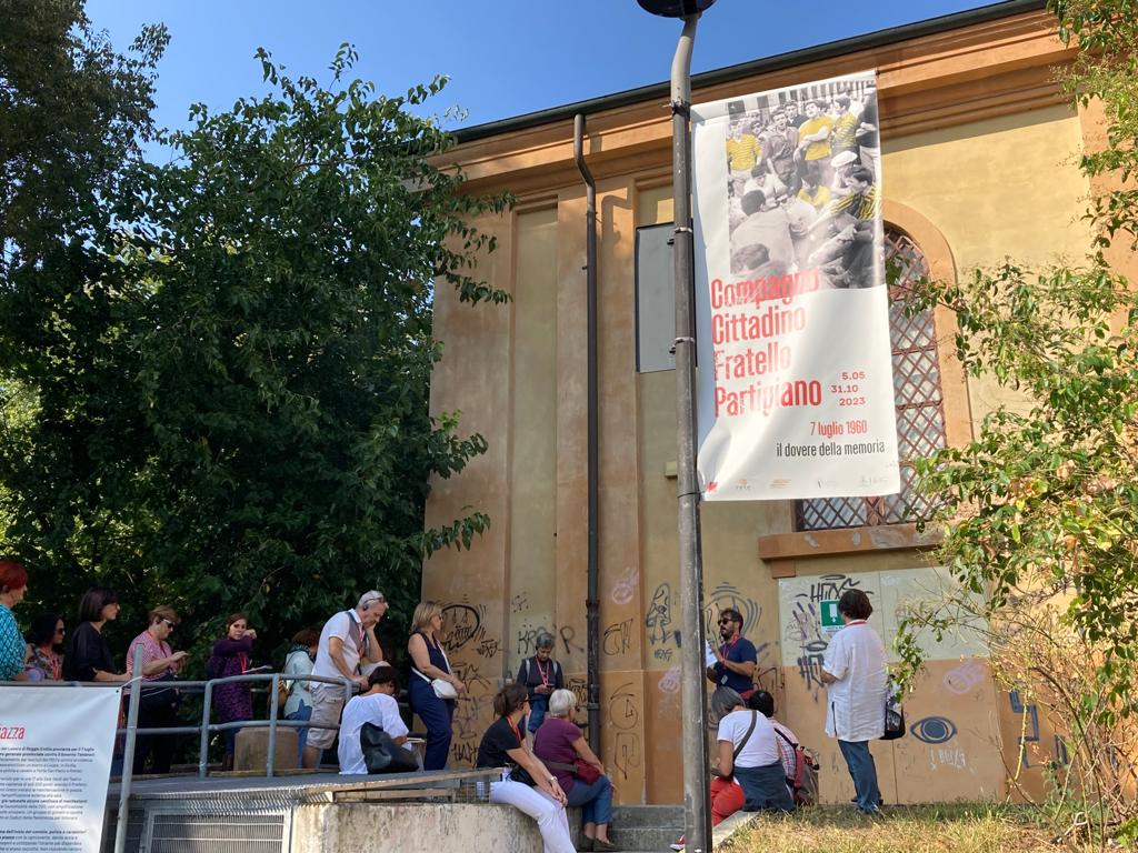 Visita guidata alla mostra dedicata al 7 Luglio 1960, il resoconto