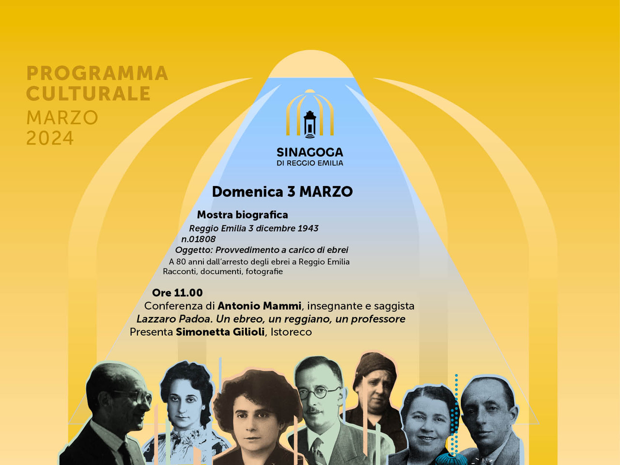 “Lazzaro Padoa. Un ebreo, un reggiano, un professore”