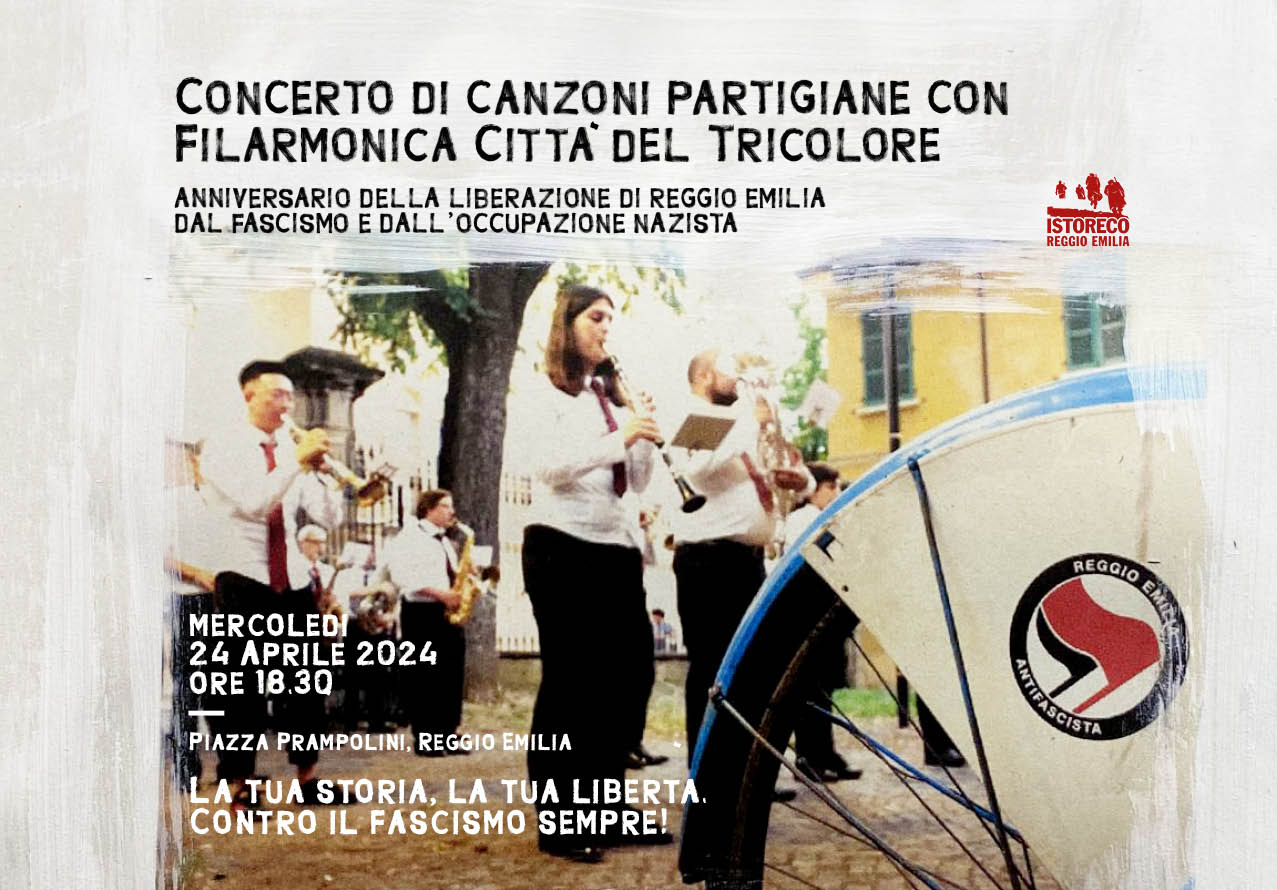Concerto di canzoni partigiane con la Filarmonica Città del Tricolore