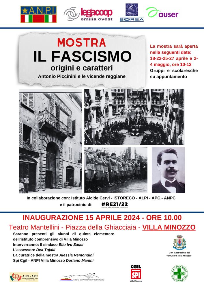 Mostra sul fascismo a Villa Minozzo