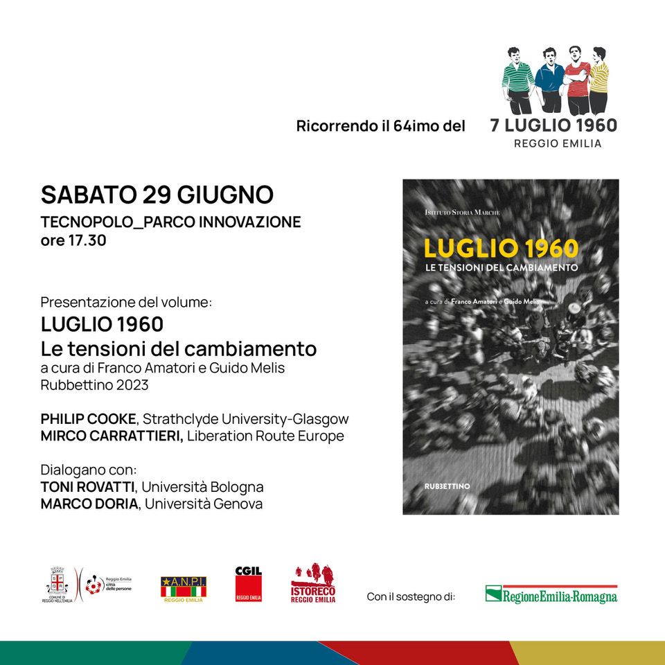 Presentazione del libro “Luglio 1960 – Le tensioni del cambiamento”