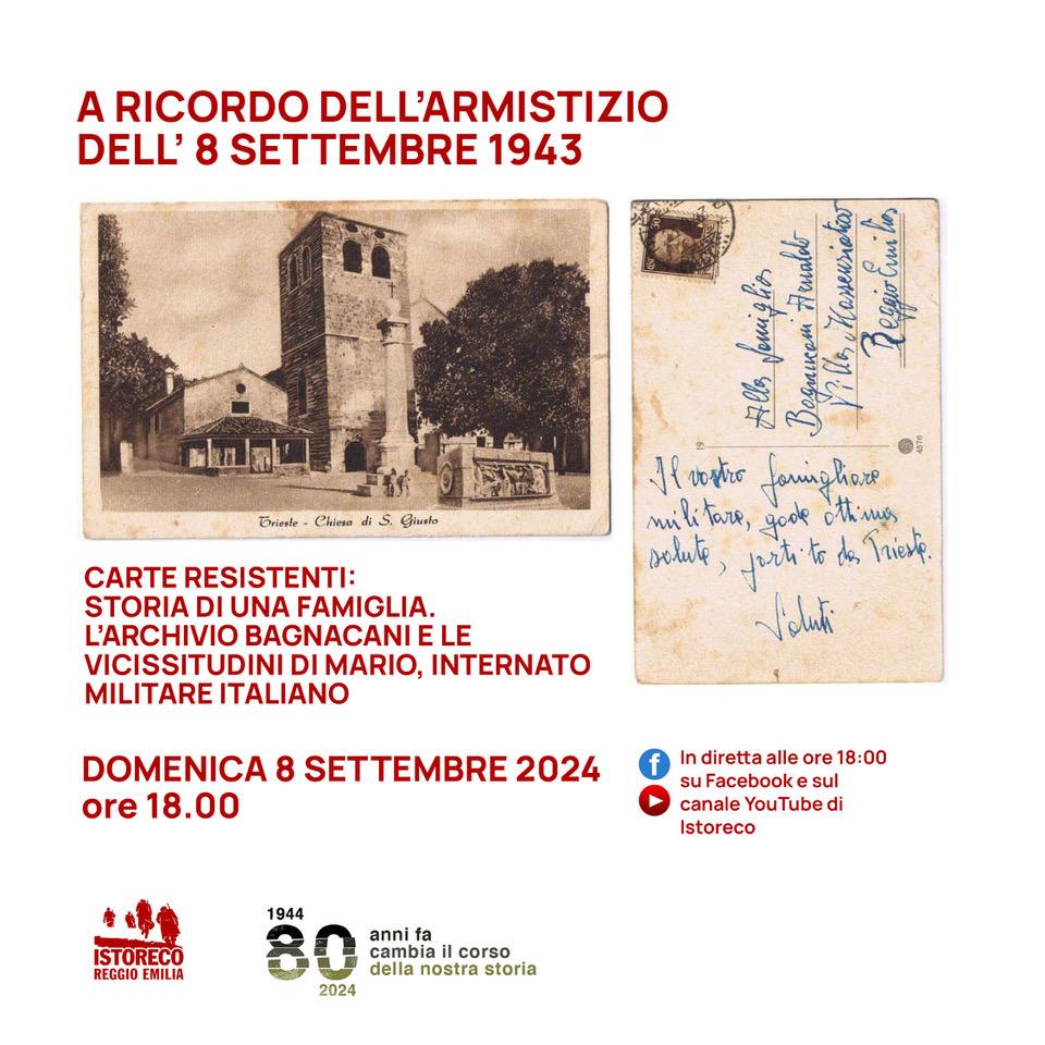 Carte di famiglia resistenti: l’Archivio Bagnacani e la storia di Mario, Internato Militare Italiano