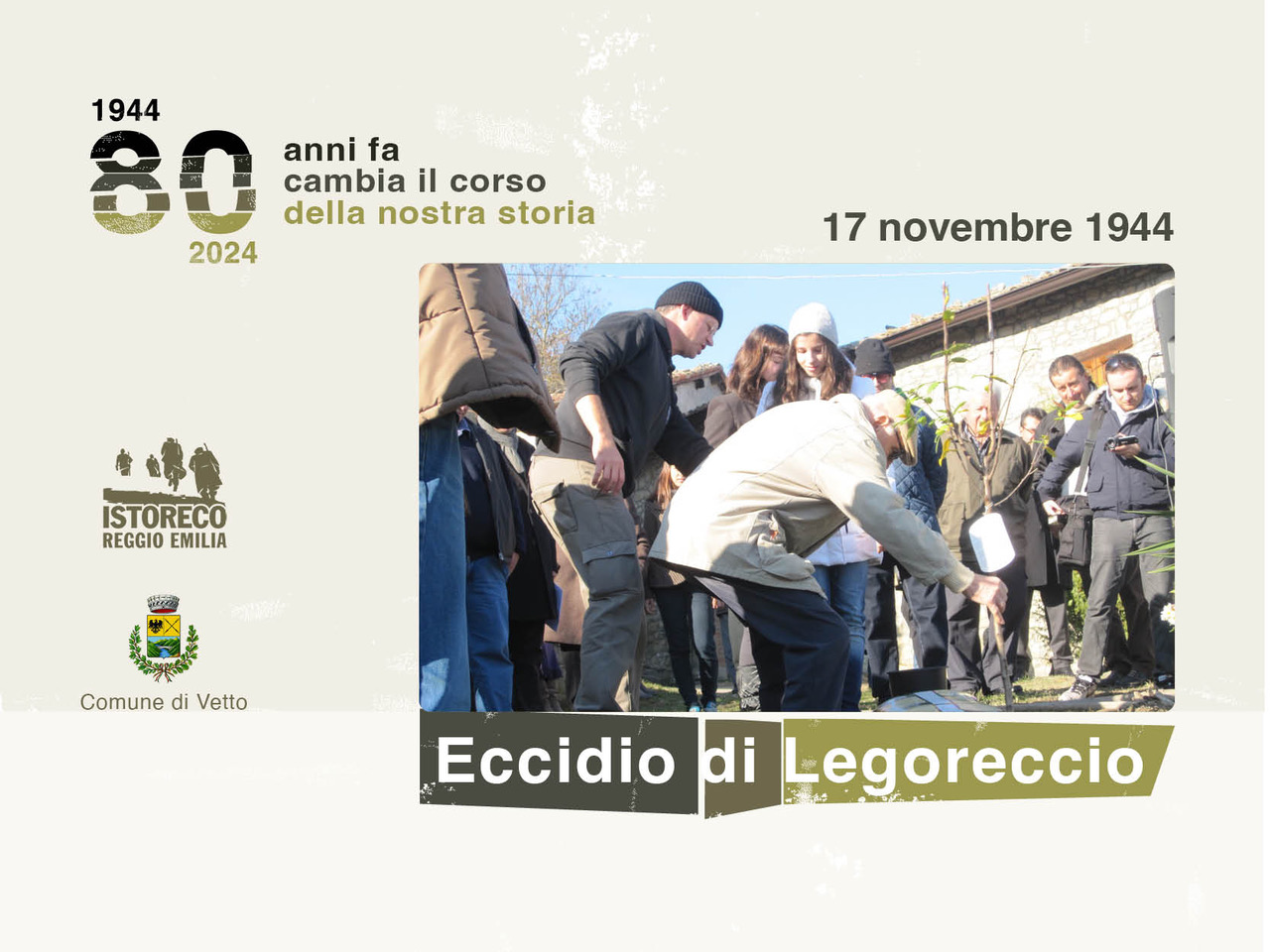 17 novembre 1944-2024: 80 anni dall’eccidio di Legoreccio di Vetto