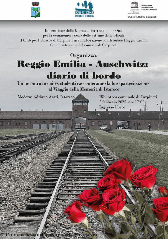 “Reggio Emilia – Auschwitz: diario di bordo” a Carpineti