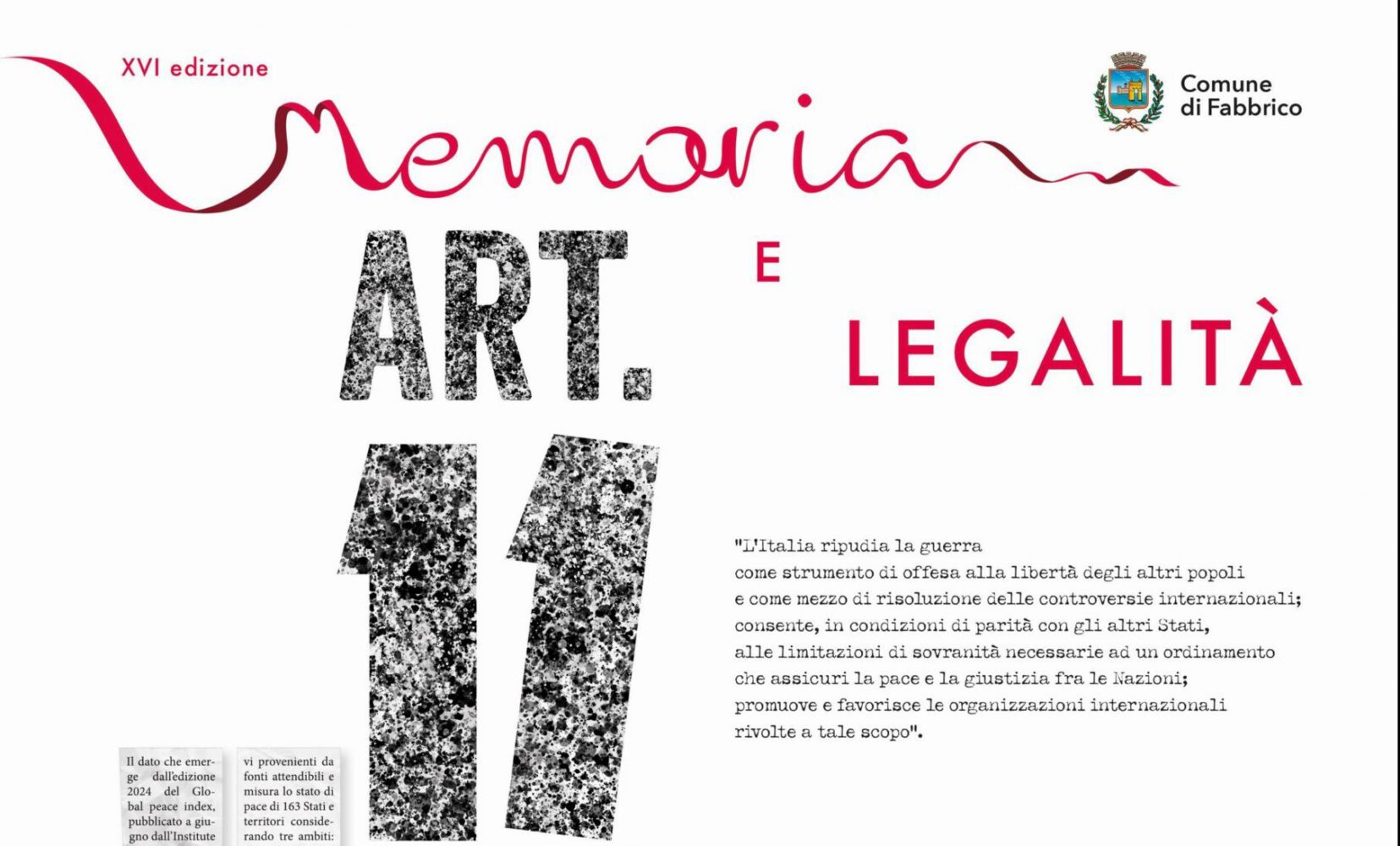 “Le ragioni di una lotta” – 80 anni dopo la Resistenza