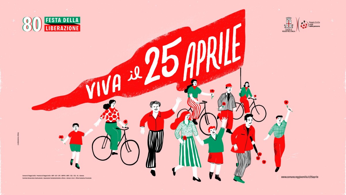 Il 25 aprile a Reggio Emilia