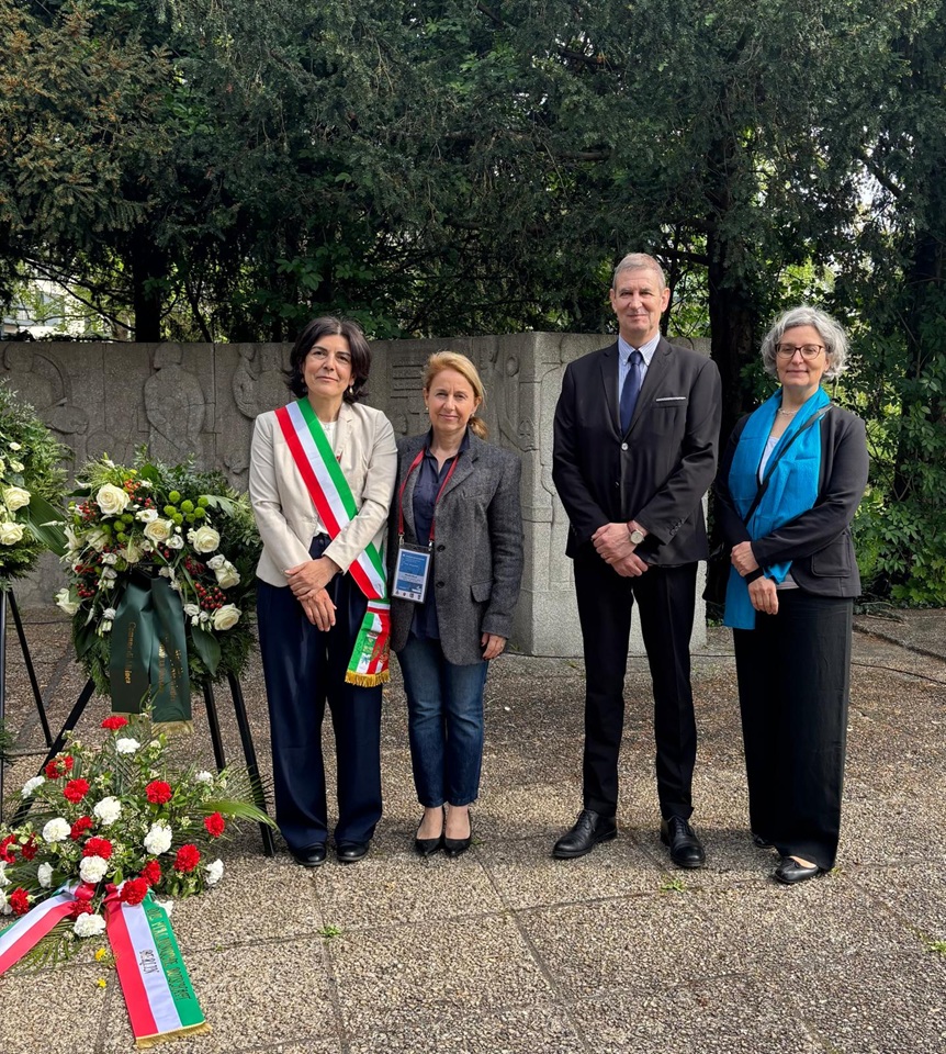 Due giorni a Berlino per la delegazione di Albinea invitata alle commemorazioni per la caduta del Nazismo