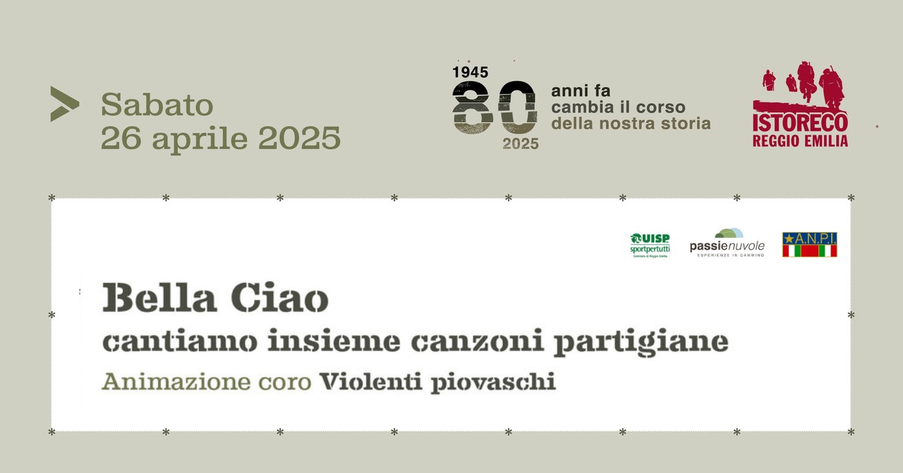 Bella Ciao: cantiamo insieme canzoni partigiane – 26 aprile