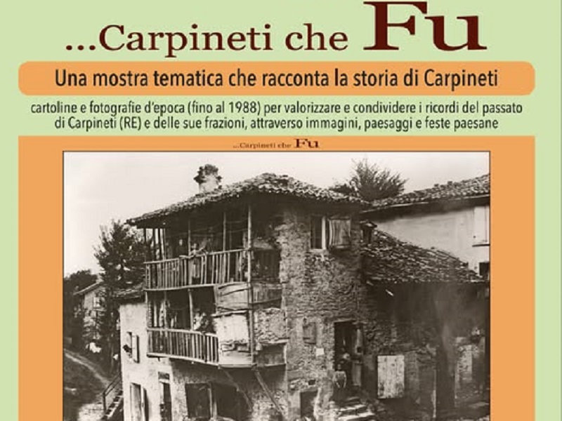 “Carpineti nella storia”: dialogo pubblico il 9 agosto
