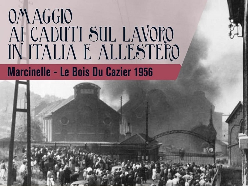 71 anni dopo, Reggio ricorda sempre le vittime del disastro di Marcinelle in Belgio