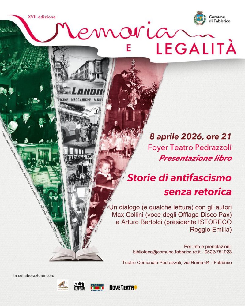 Memoria e Legalità: Storie di antifascismo senza retorica a Fabbrico
