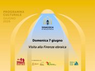 Visita alla Firenze ebraica il 7 giugno 2026