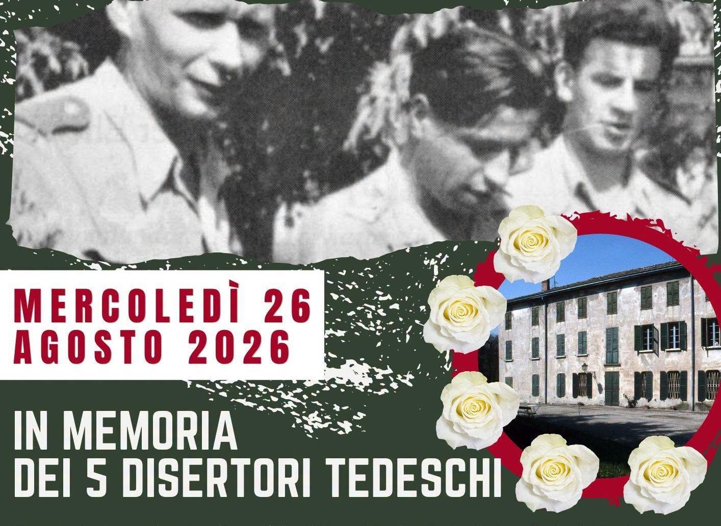 Una delegazione di Iserlohn a Albinea per ricordare i 5 disertori tedeschi + L’inaugurazione de “Il Civico Giusto” a Villa Calvi